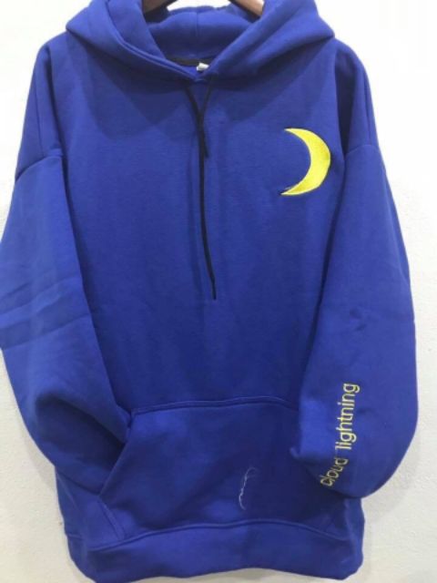 (KÈM HÌNH THẬT) Áo hoodie nỉ bông mịn mặt trăng form rộng 3 màu | BigBuy360 - bigbuy360.vn