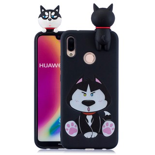 Ốp lưng in hoạt hình dễ thương nhiều mẫu mã cho điện thoại Huawei Nova 3i 3e 4e P20Lite P30Lite