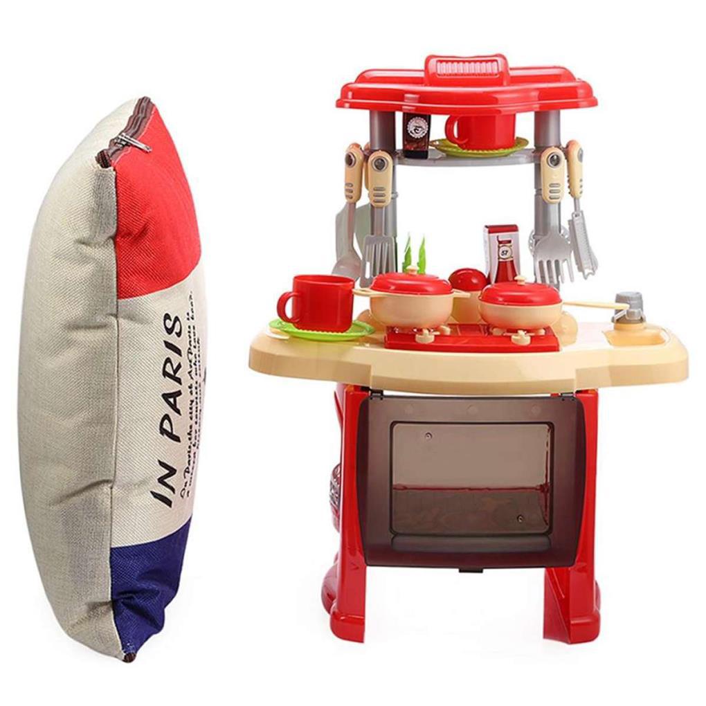 Bộ Đồ Chơi Nấu Ăn Mini Có Nhạc Và Đèn Thú Vị Cho Bé