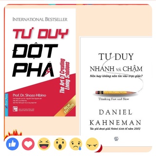 Bản hot - combo 2c: tư duy đột phá + tư duy nhanh và chậm 💖