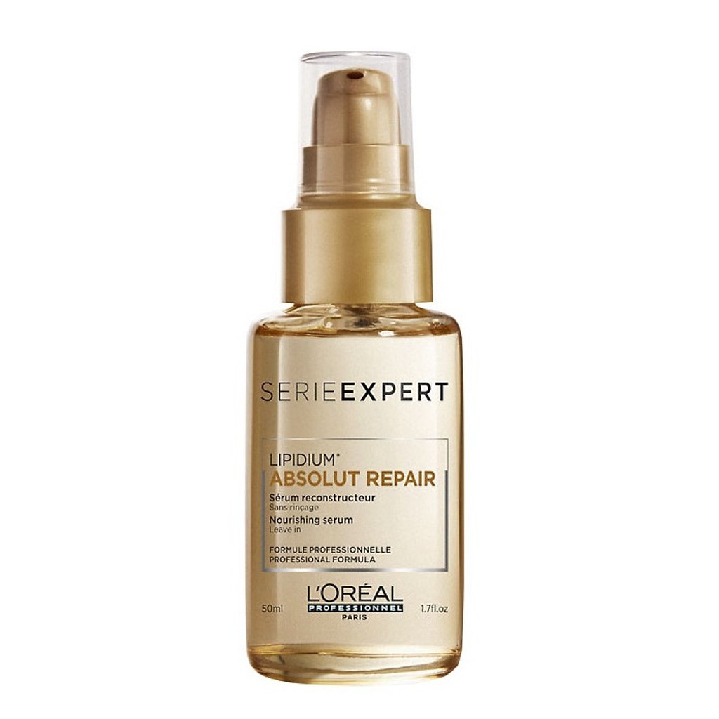 Serum dưỡng tóc Loreal Serie Expert Absolut Repair Lipidium Double Serum for sealing split ends for very damaged hair