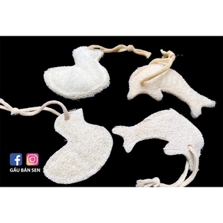 Bông tắm/rửa mặt xơ mướp