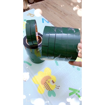 BĂNG Dính  XỐP xanh ĐEN 2 MẶT SIÊU DÍNH KHỔ 1.8cm