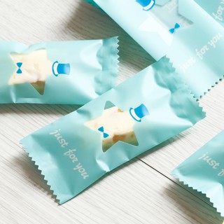 (Set 100| 9*4.5cm) Túi đựng kẹo nougat hàn mép túi