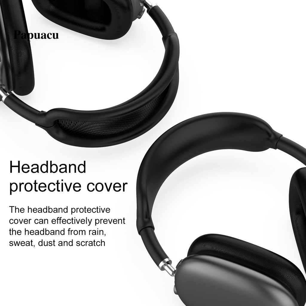Vỏ đệm đầu bảo vệ silicone chống trầy xước thích hợp cho tai nghe chụp tai Airpods Max