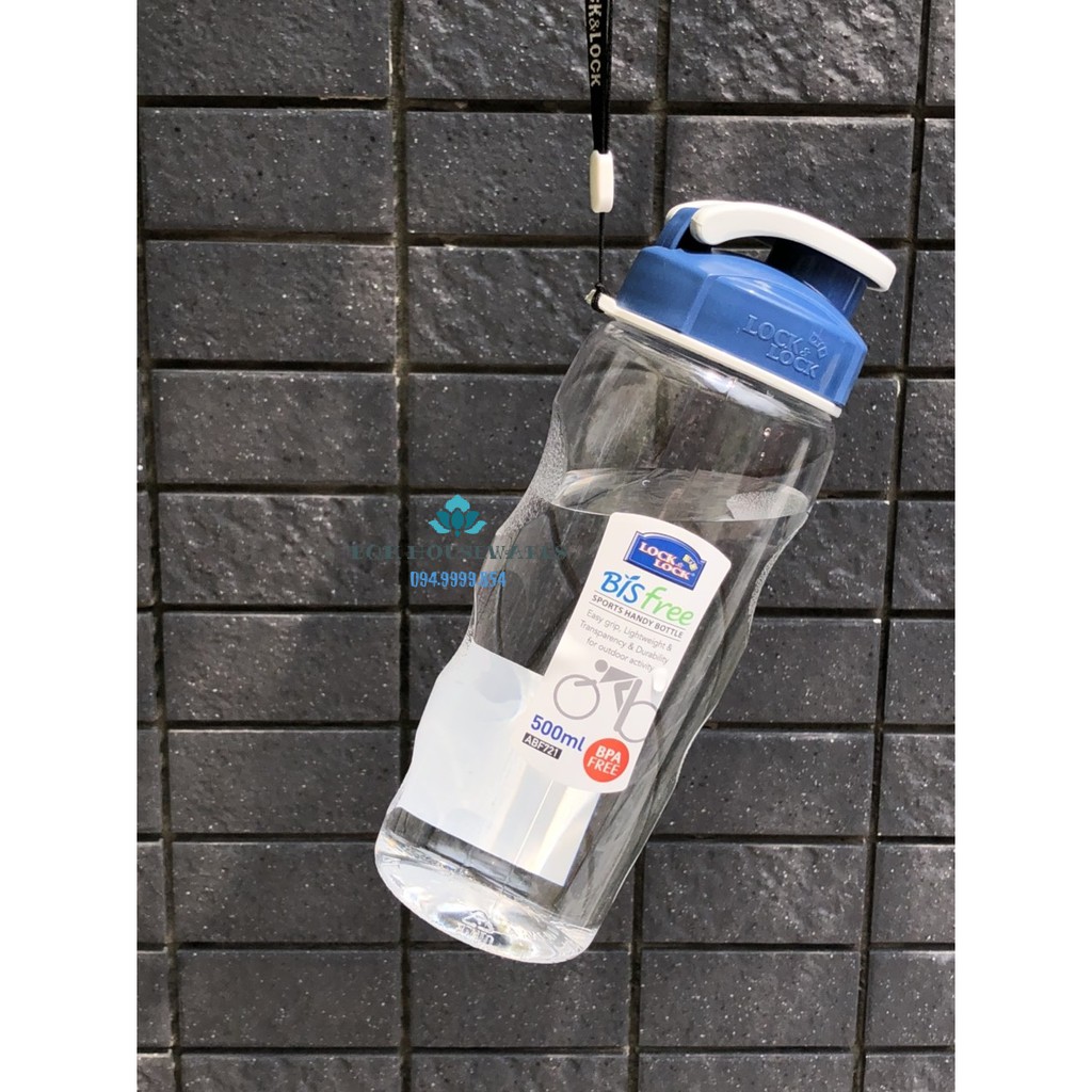 Bình nước thể thao Lock&Lock Handy Bottle 500ml ABF721 , 700ml ABF722