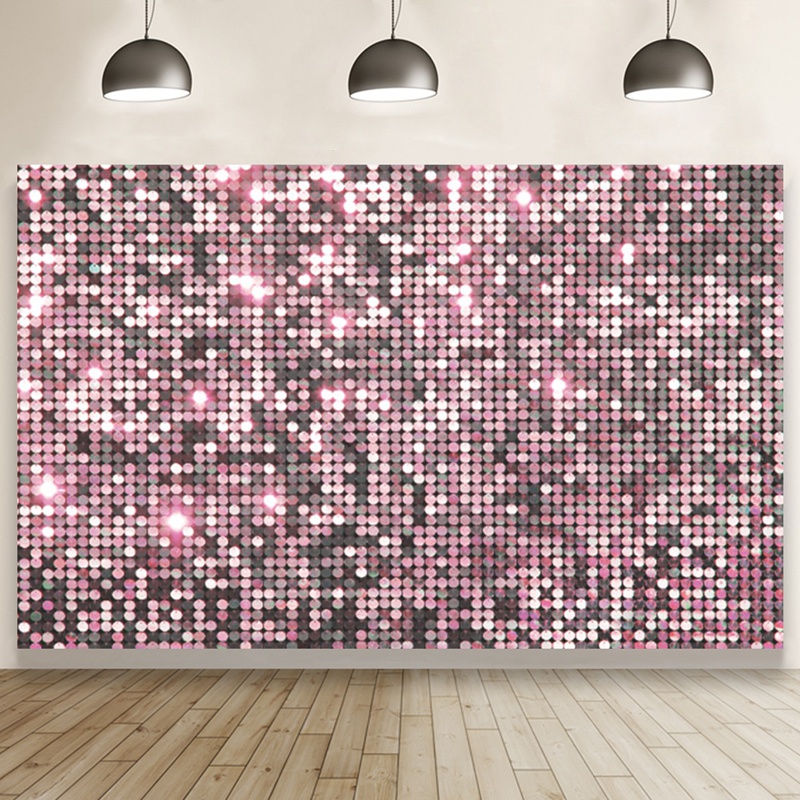 Rèm Treo Tường 1.6M Trang Trí Tiệc Sinh Nhật/Đám Cưới/Sinh Nhật Màu Vàng Sáng Lấp Lánh