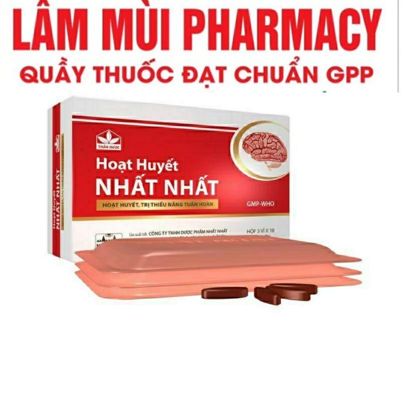 Hoạt Huyết Nhất Nhất + mua 5h tặng 1 vỉ 3B