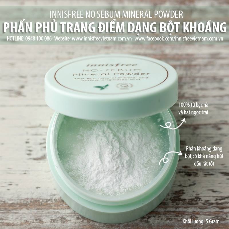 MBC Phấn phủ bột INF mineral powder cho da thiên dầu | BigBuy360 - bigbuy360.vn
