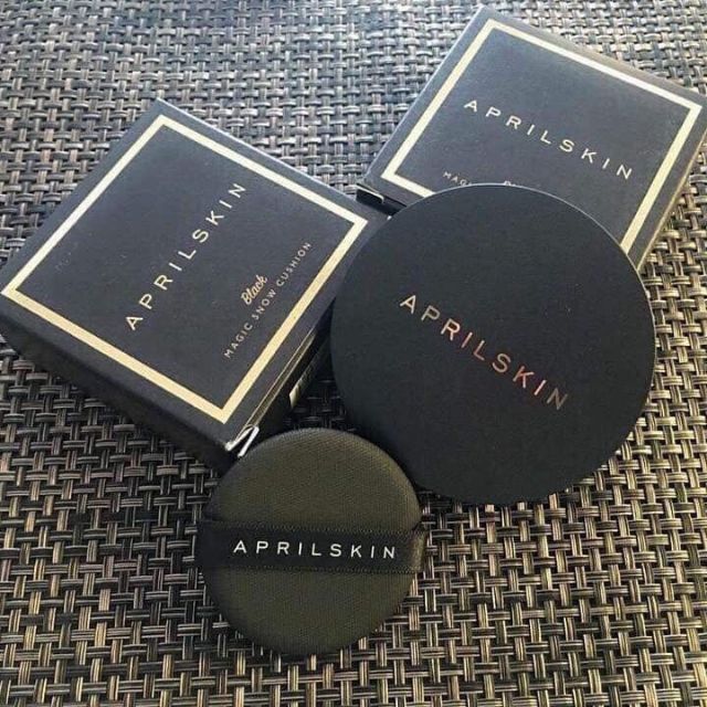 Phấn nước Aprilskin Đen.Hồng