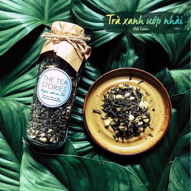 Trà xanh ướp nhài thượng hạng - Trà The Tea Stories