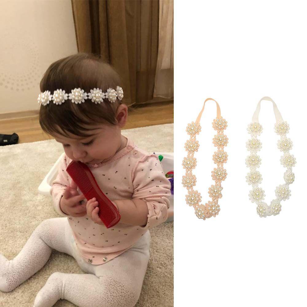 Băng Đô Ren Co Giãn Thời Trang Cho Bé