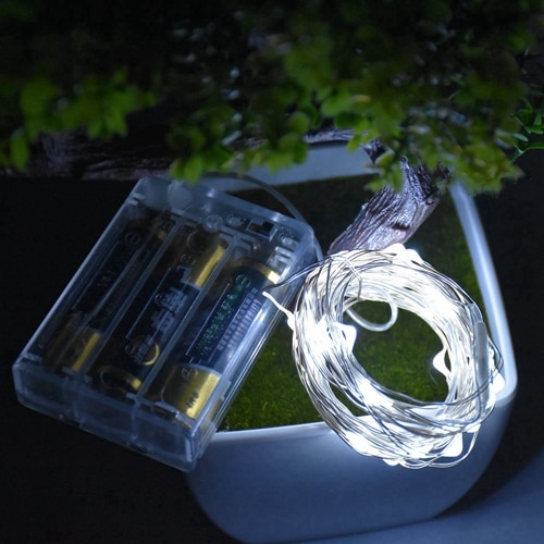 Dây đèn LED trong suốt 2M/5/10M trang trí sinh động
