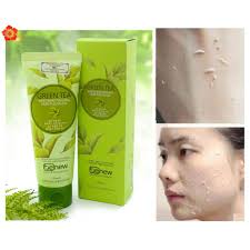 Kem Tẩy Da Chết Trà Xanh Và Gạo Xóa Mụn Sạch Da, Trắng Mịn BENEW GREEN TEA PEELING GEL Cao Cấp Hàn Quốc- 120ml/ Hộp 5.0