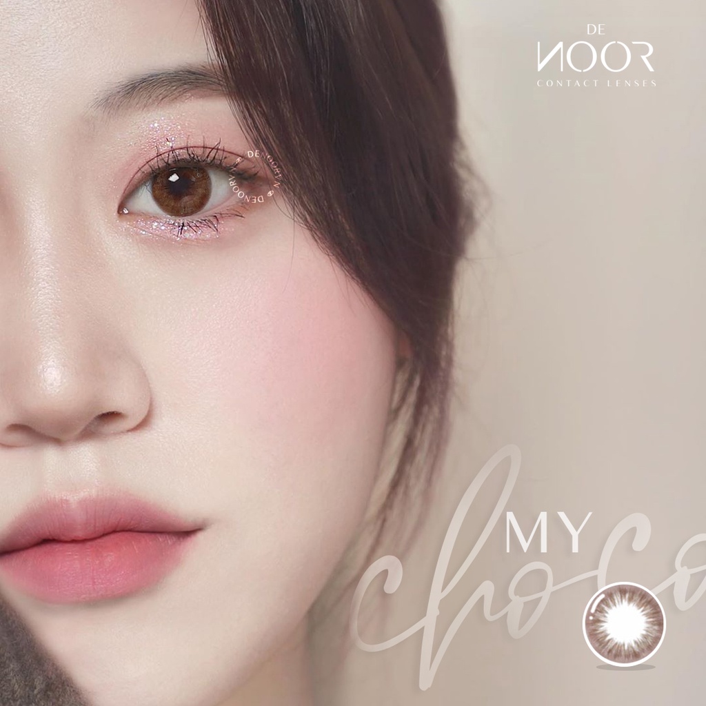 My Choco - Lens Mắt Nâu Choco Tự Nhiên, Baby - Lens Cho Mắt Thở - Bảo Hành 2 Tuần - Chính Hãng Hàn Quốc