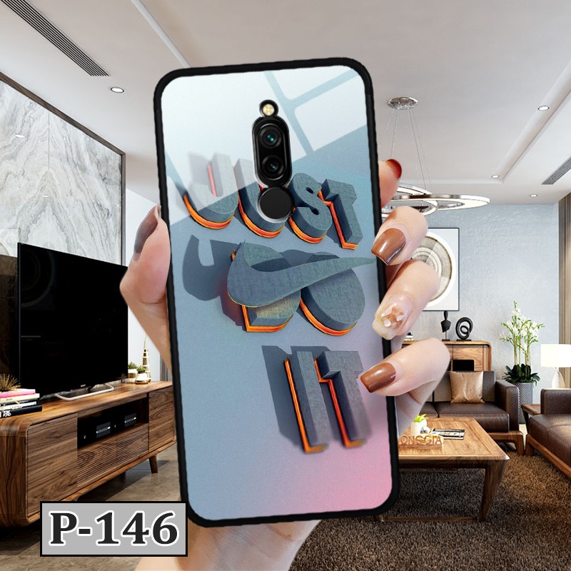 Ốp Xiaomi Redmi 8 - lưng kính in hình 3D