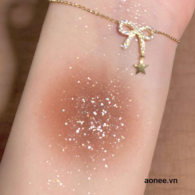 ✨✨Bảng phấn trang điểm mắt 9 màu sắc ánh ngọc trai lấp lánh thời trang