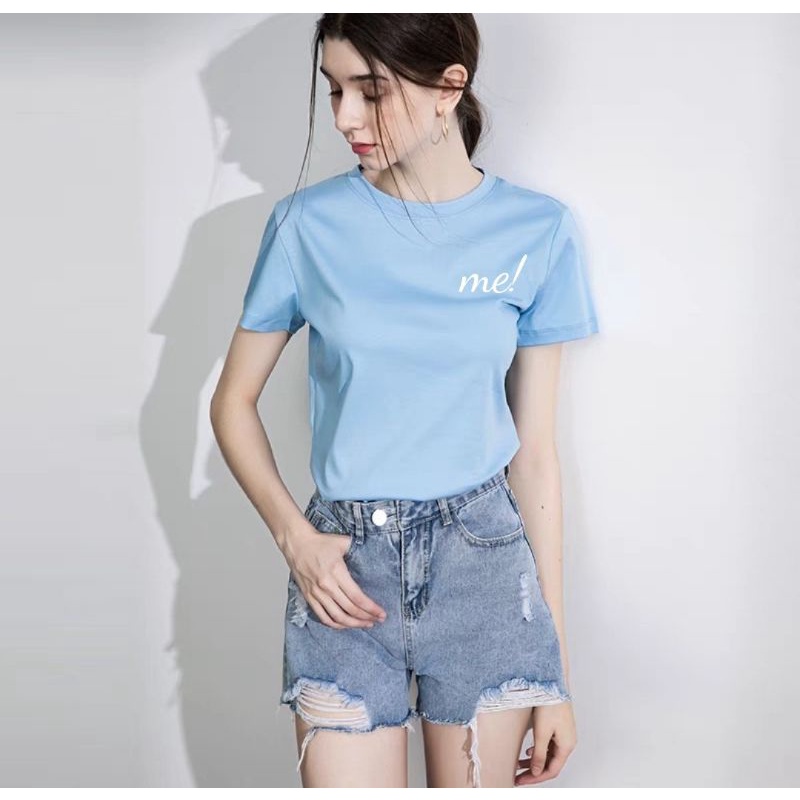Áo thun nữ cotton cổ tròn cao cấp thiết kế hàng đẹp giá tốt GYZ kiểu basic đơn giản trẻ trung