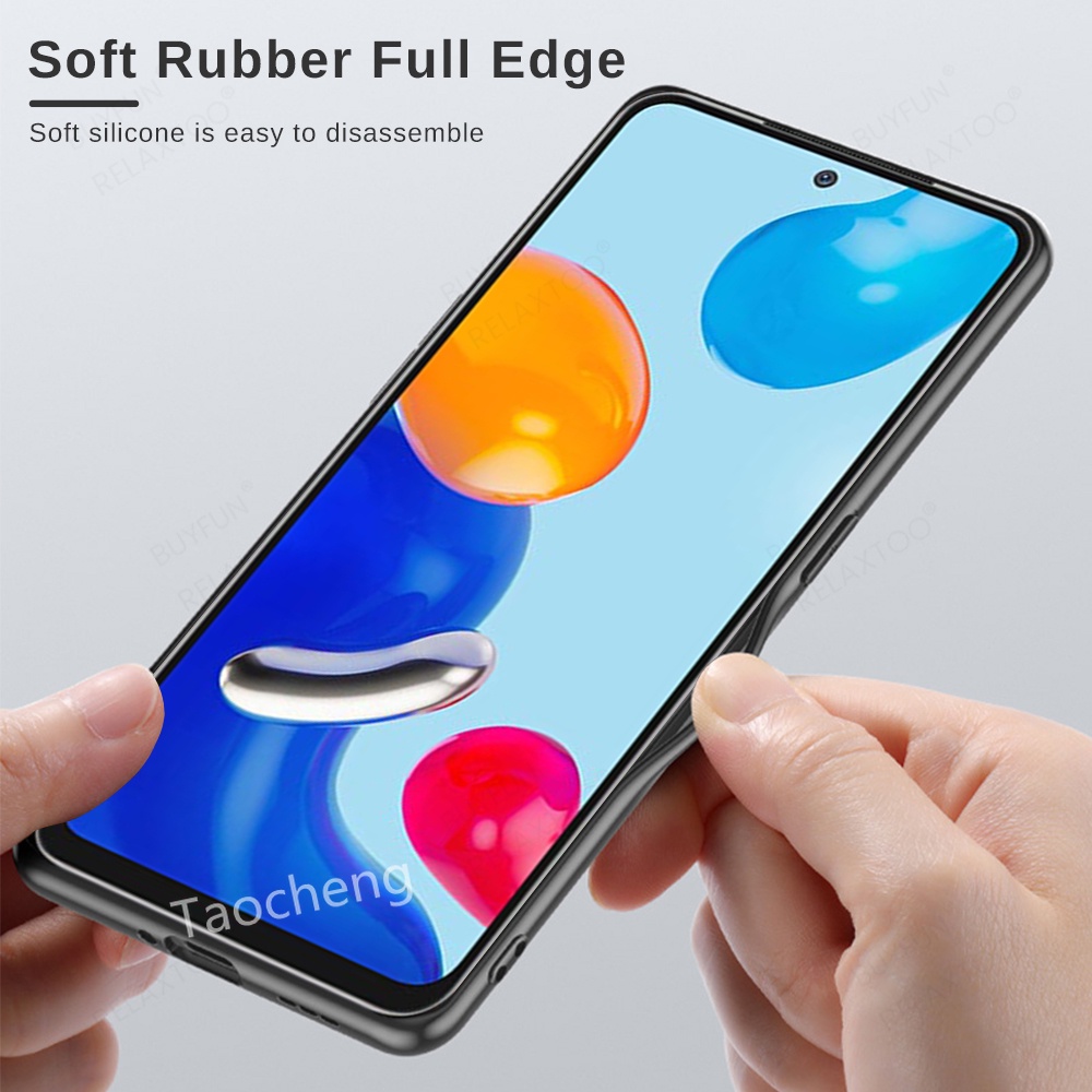 Ốp Điện Thoại Da Cừu Viền TPU Dẻo Cho Xiaomi Redmi Note 11S 11 Pro + Plus 4G 5G Note11 Note11S Note11Pro Note11Pro +