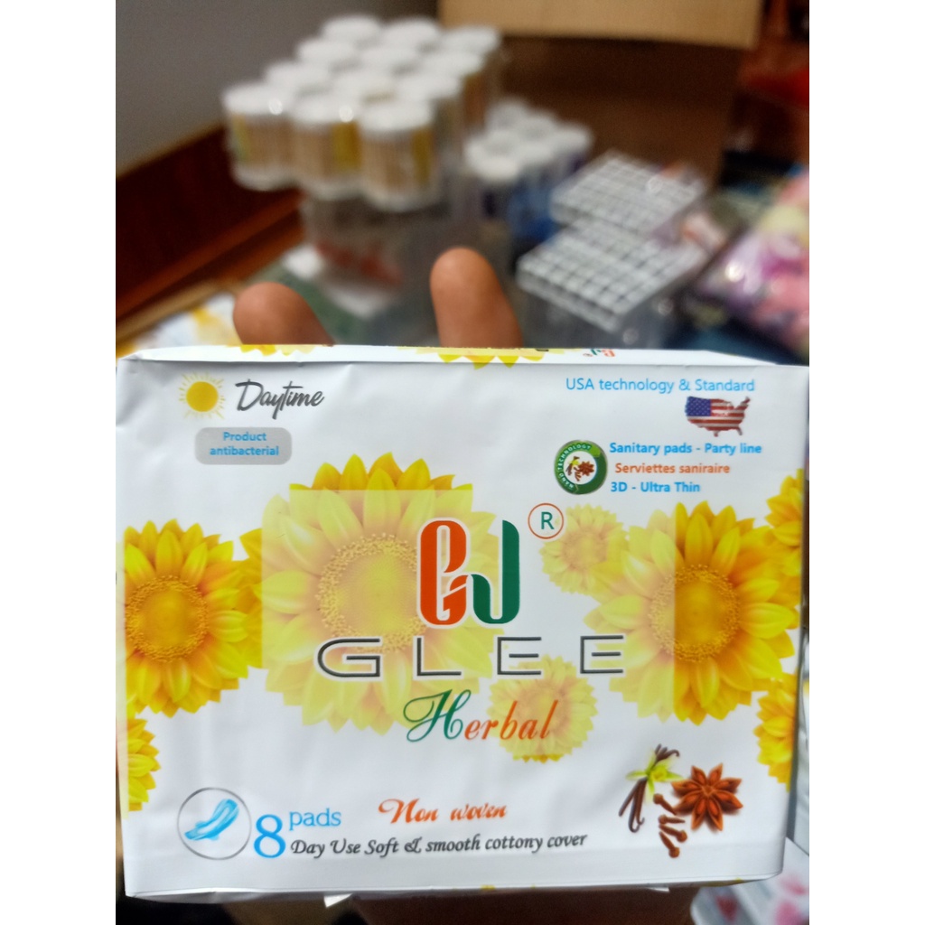 Băng Vệ Sinh Cao Cấp GLEE 8 miếng Nhập Khẩu Mỹ