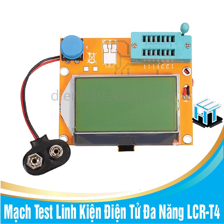 Mạch Test Linh Kiện Điện Tử Đa Năng LCR-T4