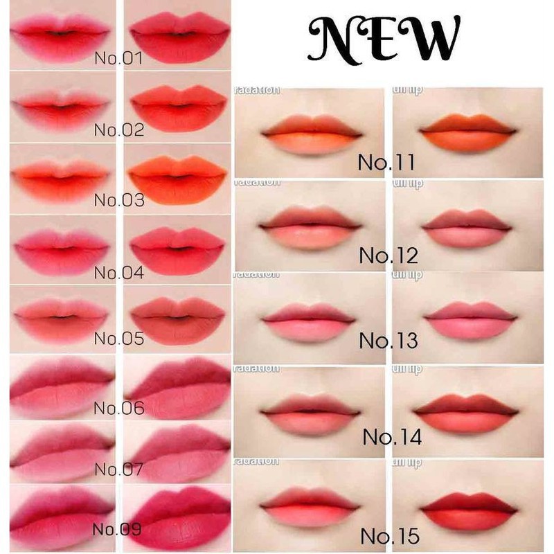 Son INK Peripera Velvet bảng 15 màu | BigBuy360 - bigbuy360.vn