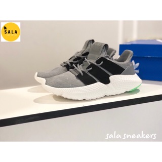 Adidas prophere Grey Black,xám sọc đen,đế trắng,gót xanh lá