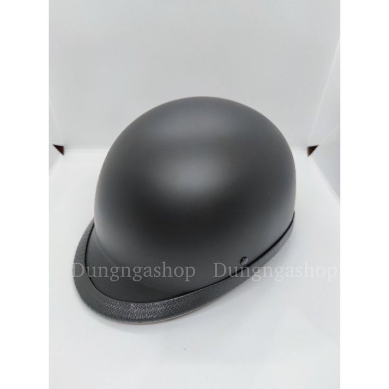 Mũ bảo hiểm 1/2 đầu dáng đua ngựa cổ điển