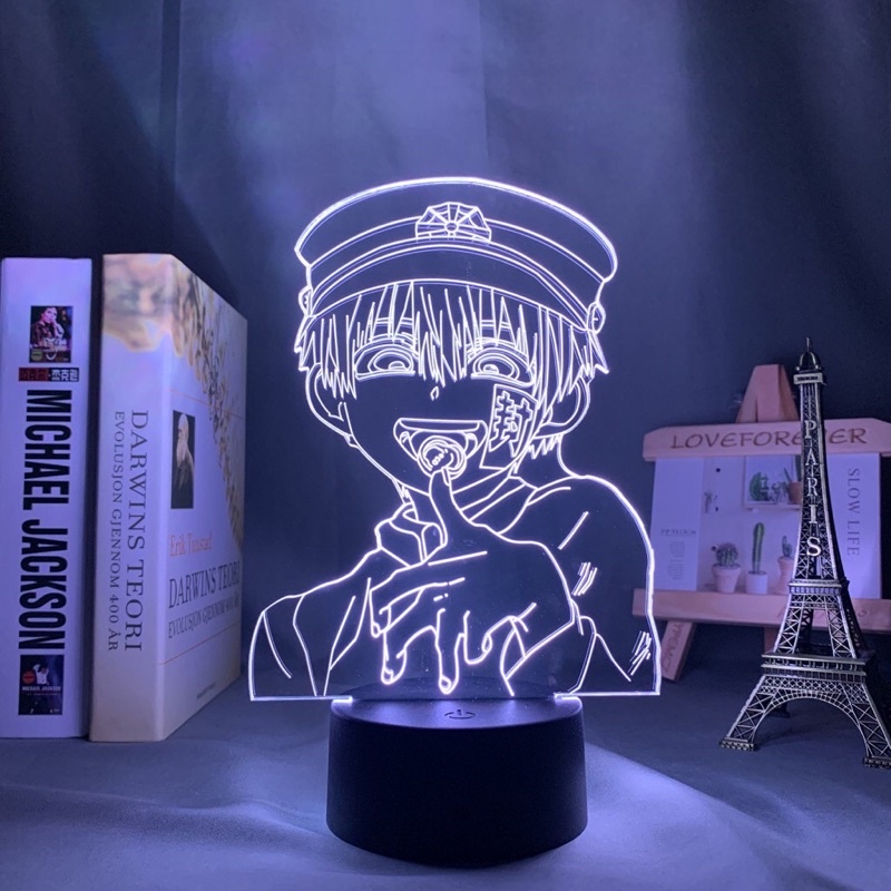 Đèn Led Anime 3d Bound Hanako Kun Đèn Ngủ Decor Quà tặng sinh nhật