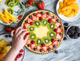 KHUÔN TART TRÒN LỚN ĐẾ RỜI NHIỀU SZ KHUÔN LÀM BÁNH TART PIE PIZZA