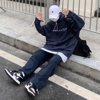 HOODIE "LOGO SS21" NAVY BLAZER