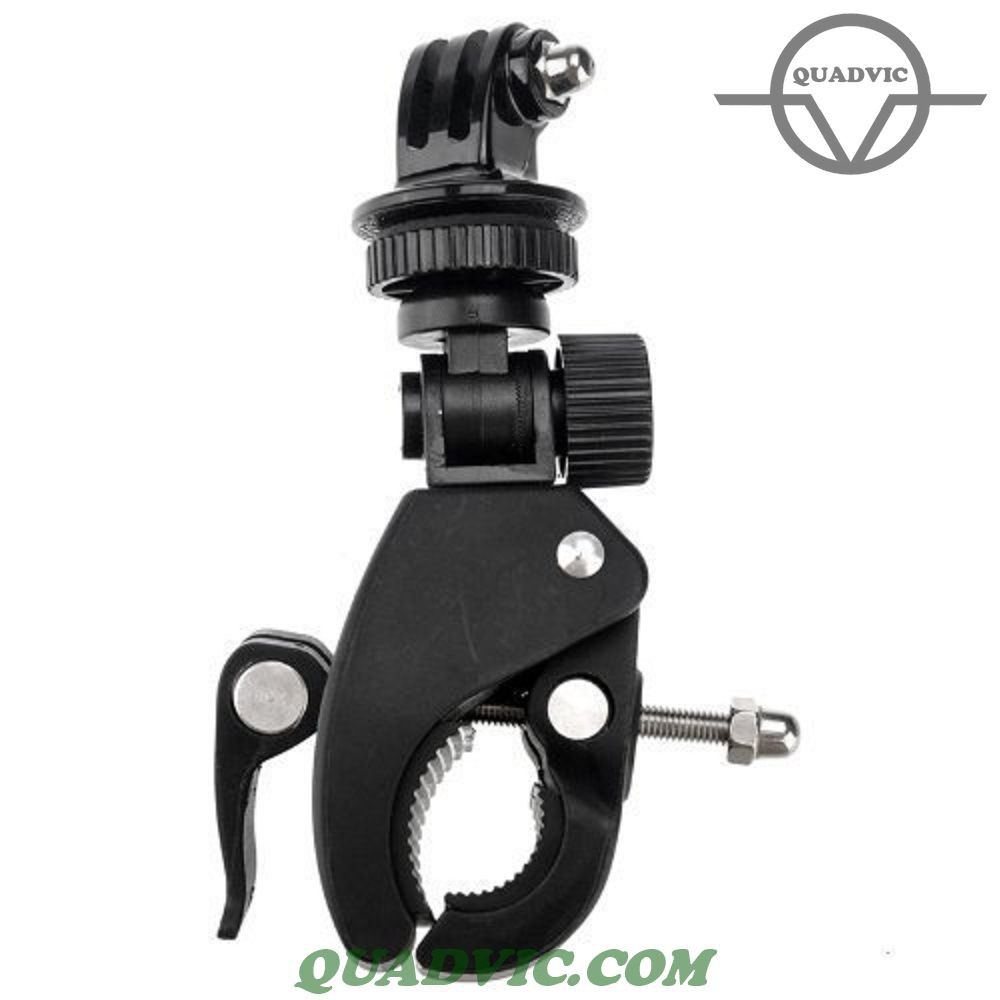 Khung kẹp điện thoại/ máy quay phim Gopro  8 7/ Osmo Action lên ghi đông xe đạp/ cần câu N00226 Quadvic.com | BigBuy360 - bigbuy360.vn