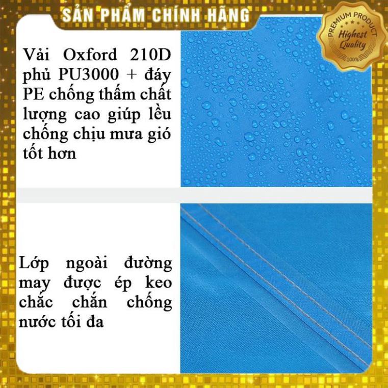 Lều cắm trại tự bung 2 phòng 4-6 người Gazelle Outdoors GL1668 - Lều phượt tự bung mở rộng chính hãng XANH RÊU