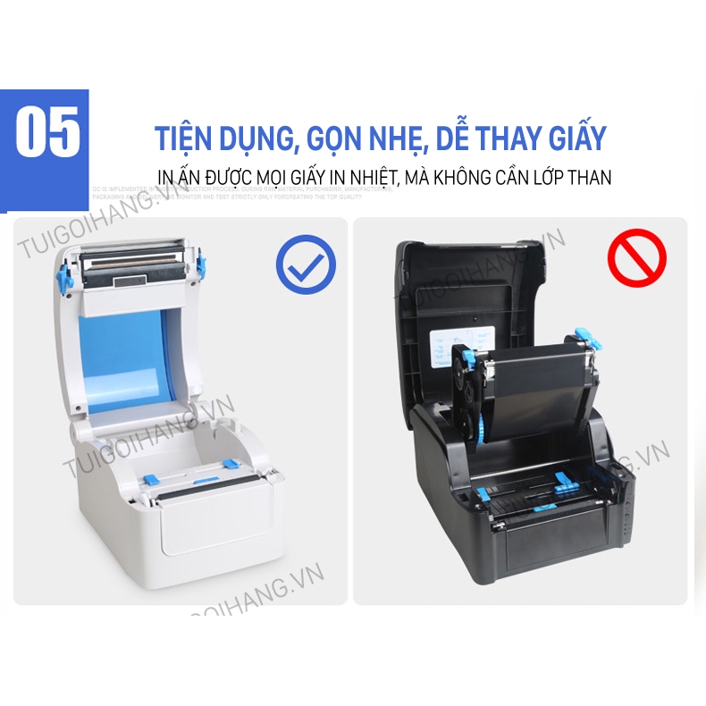 Máy In Nhiệt Gprinter 1324D-S In Tem, In Đơn TMĐT Cho Hệ Điều Hành Window/ MACOS (Macbook) | WebRaoVat - webraovat.net.vn