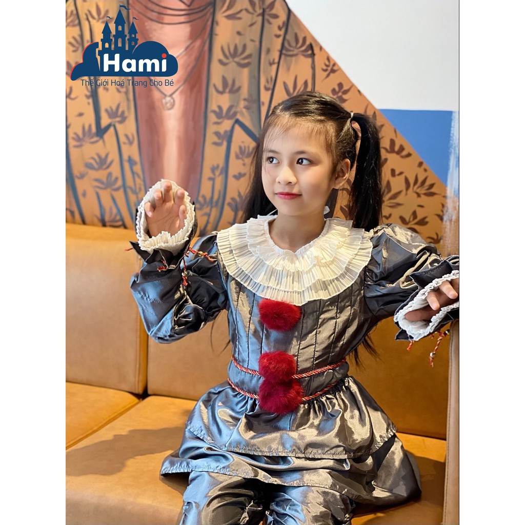 HM0020 - Trang Phục Hóa Trang Chú Hề Ma Quái Penny Wise Cho Bé