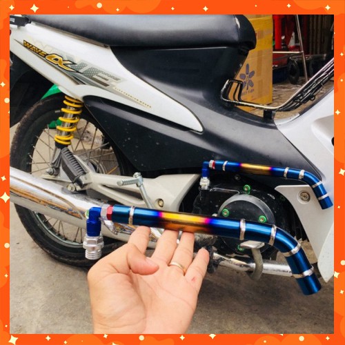 ỐNG THÔNG HƠI NHỚT TITAN CAO CẤP TRANG TRÍ XE MÁY