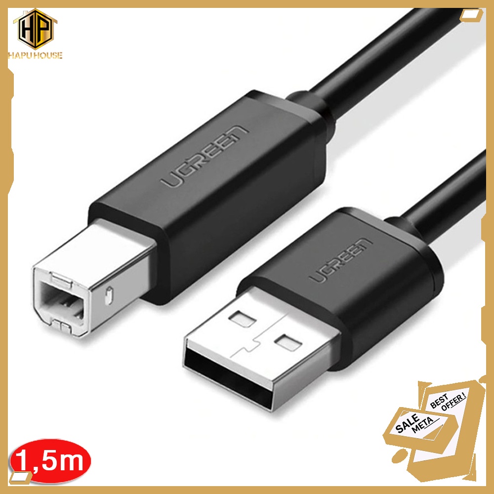 Cáp máy in Ugreen 10845 dài 1,5m chính hãng - Hapuhouse