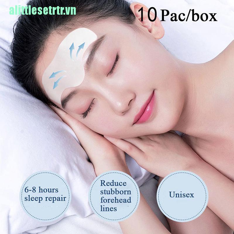 Hộp 10 Miếng Dán Trán Dưỡng Ẩm Chống Nếp Nhăn Và Lão Hóa