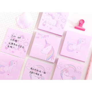 Tập Giấy Note Pinky Unicorn