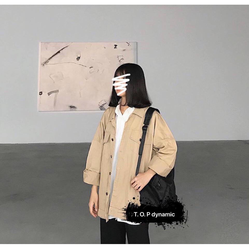 Siêu sale :::áo kaki giả jean dành cho các tình yêu