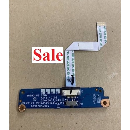 Board nút chỉnh âm thanh và tắt mở wifi Dell E6420 Dell Latitude E6420