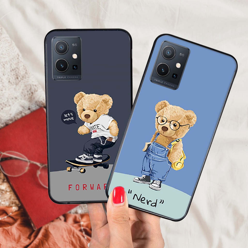 Ốp Lưng Vivo Y55 5G -  Vivo Y55 2022 GẤU cực đẹp siêu hot