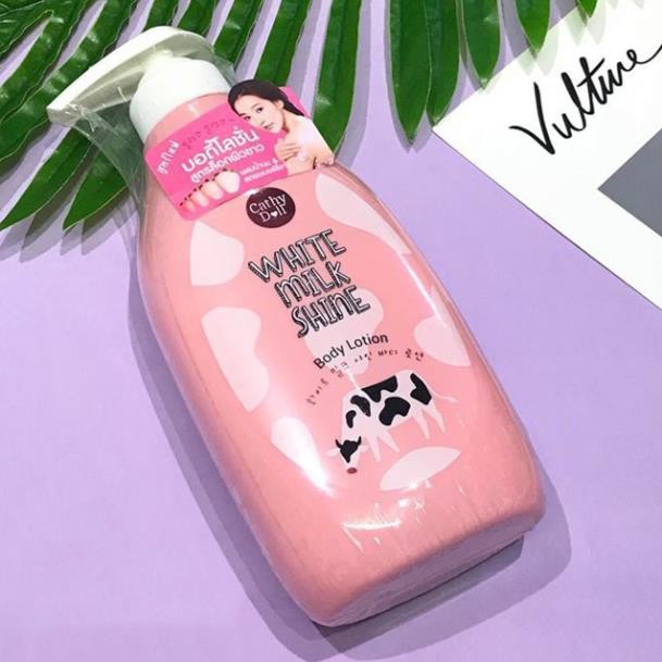 Sữa Dưỡng Thể Sáng Da Sữa Bò Cathy Doll White Milk Shine Body Lotion