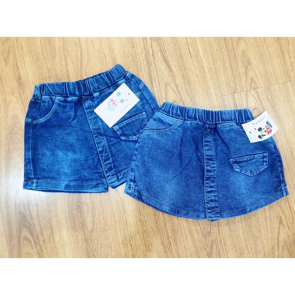 QUẦN JEANS GIẢ VÁY BÉ GÁI