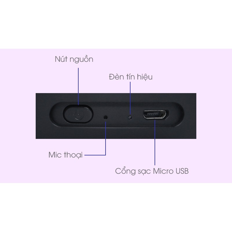 Loa Bluetooth iCutes MB-M916 Cú Đen