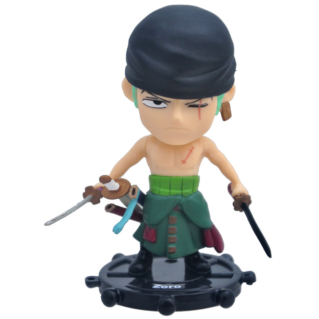 [Mô hình onepiece] ⚡ Ảnh thật ⚡ Combo 6 mô hình nhân vật wcf chibi one piece cao ~10cm cực đẹp - mô hình đẹp