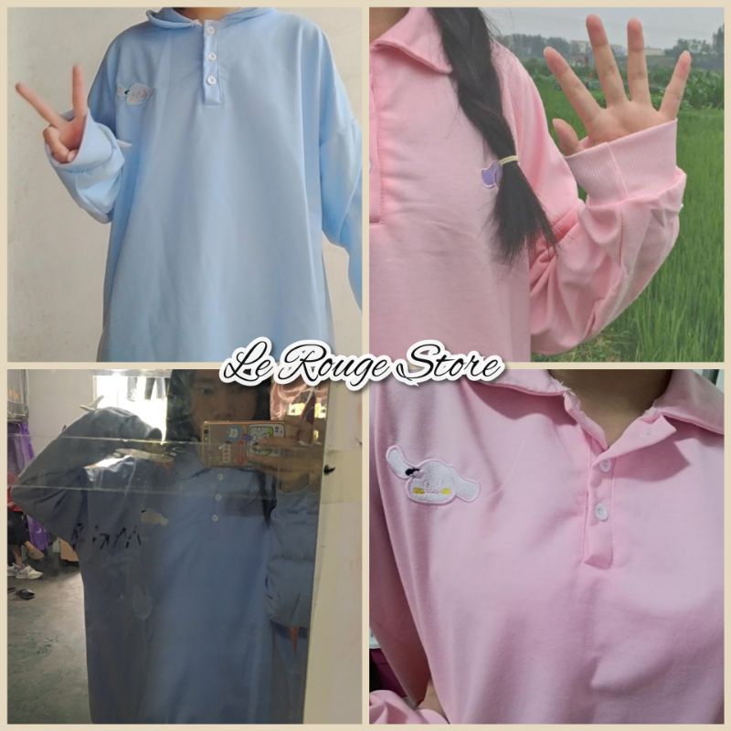 [ORDER] Áo nỉ sweater thêu hình đáng yêu xinh xắn kiểu Hàn Quốc | BigBuy360 - bigbuy360.vn