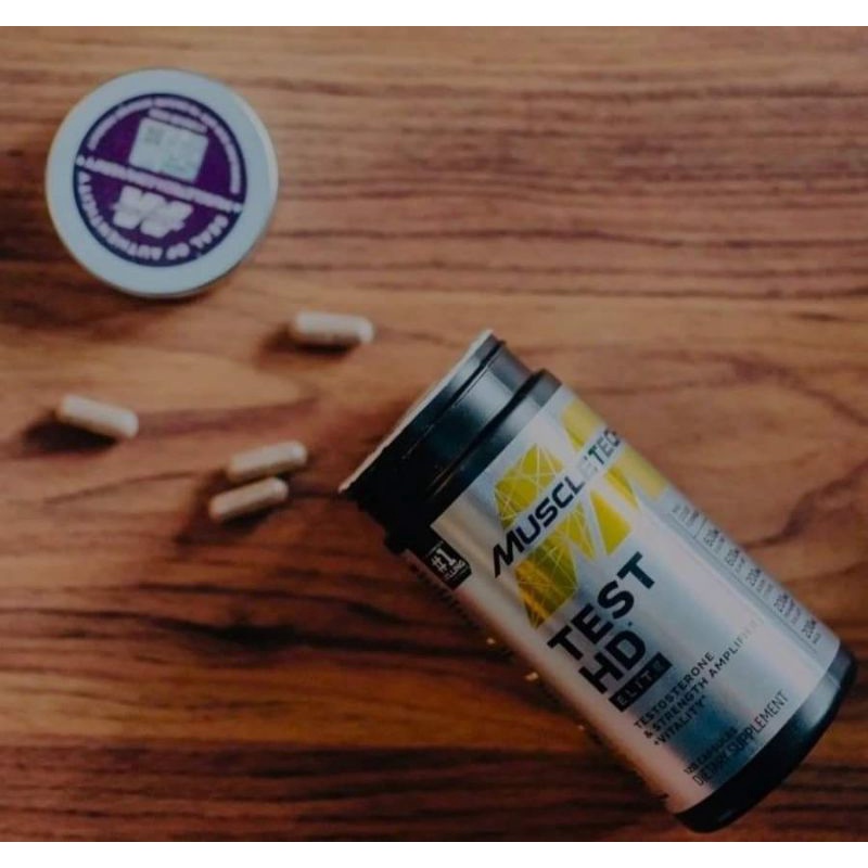 Muscletech - Test HD Elite Tăng Testosterone Tự Nhiên 120 Viên