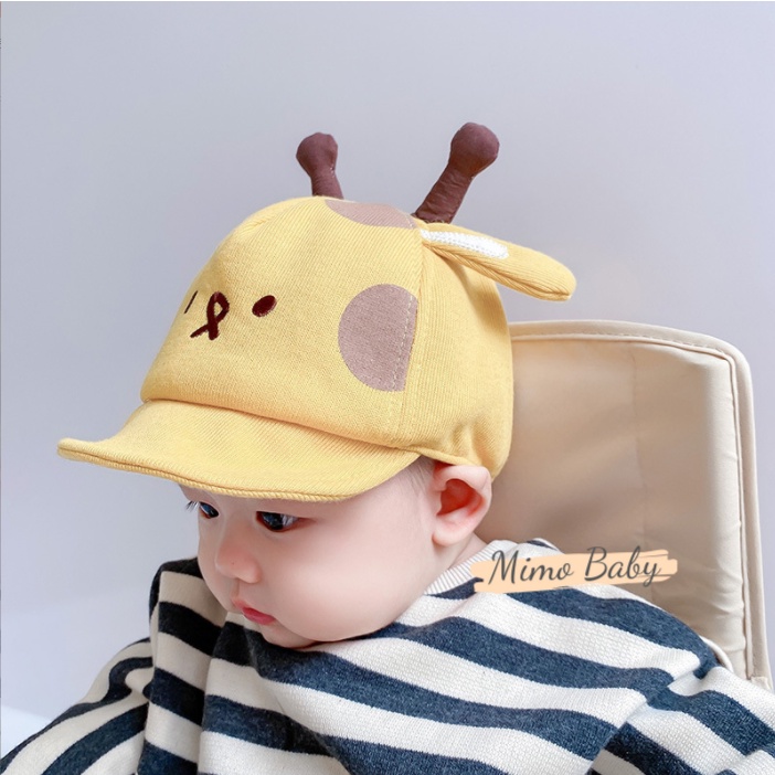 Mũ nón lưỡi trai hình chú hươu xinh xắn cho bé MH118 Mimo Baby