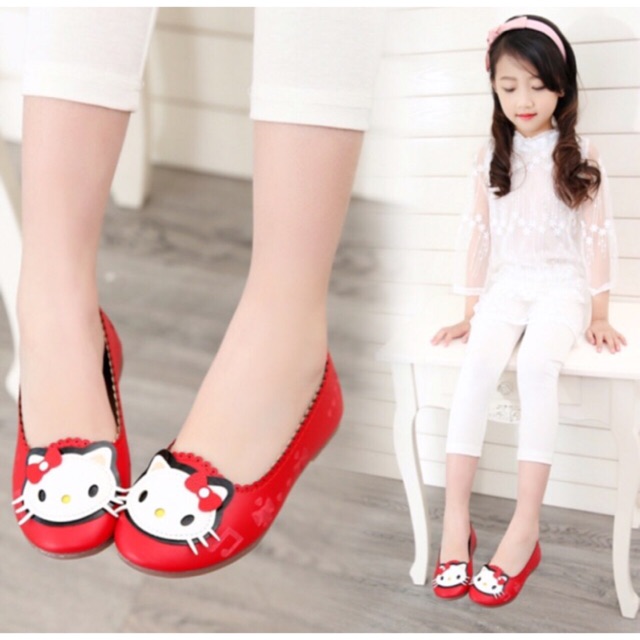 Giày búp bê kitty được thiết kế tinh tế fomr chuẩn màu sắc đẹp cá tính trẻ trung đặc biệt giành cho phái nữ rất thoảimái